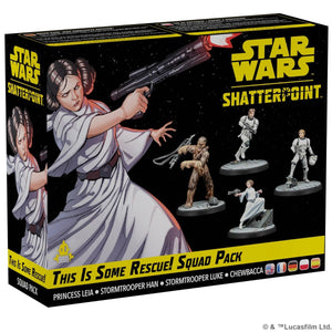 AMGSWP41 Star Wars: Shatterpoint: This is Some Rescue - Princess Leia Squad Pack