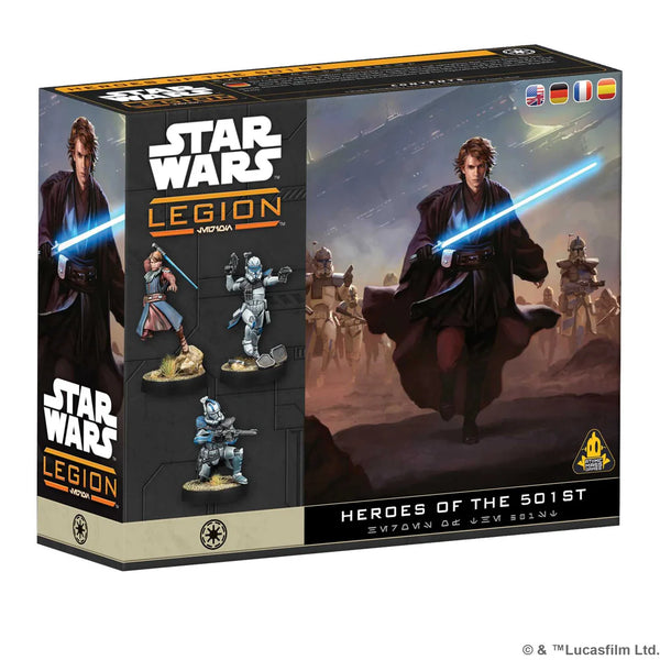 Star Wars: Legion Heroes of the 501st Character Pack