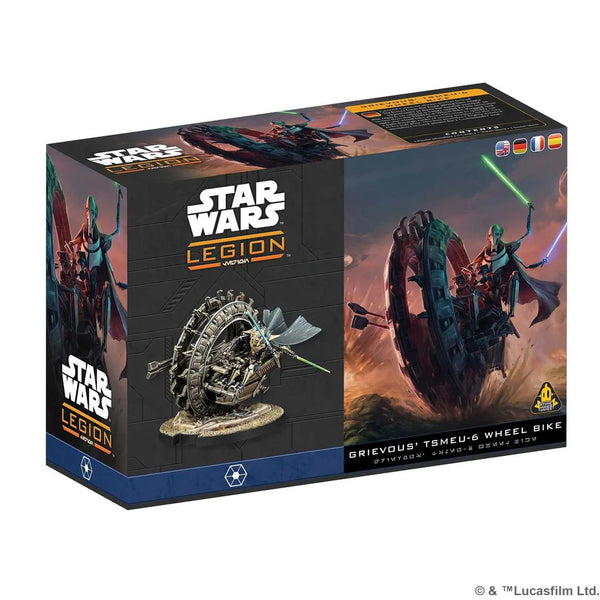 Star Wars: Legion - General Grievous' TSMEU-6 Wheel Bike