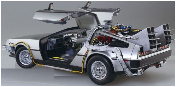06436 Aoshima Delorean Time Machine From Back To The Future Part 1