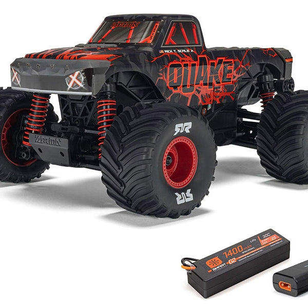 Arrma 1/16 QUAKE GROM 4X4 RTR Brushed Monster Truck (Battery and Charger Included)