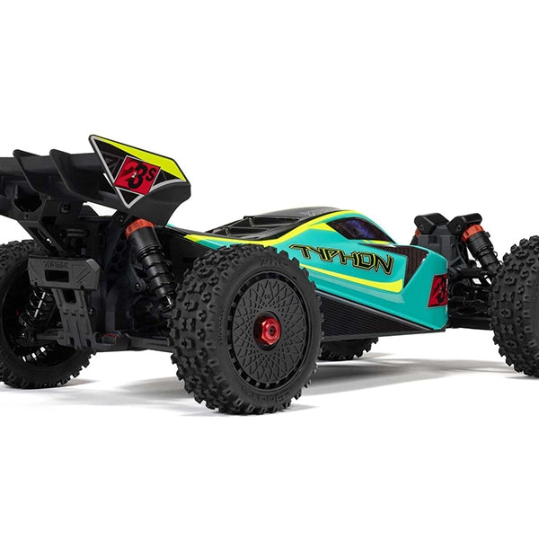 ARA4306V4T1 Arrma 1/8 TYPHON 223S BLX 4x4 Buggy RTR with DSC - Green