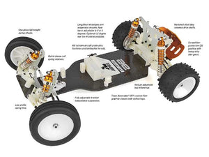 AS6030 Associated RC10 Graphite Kit