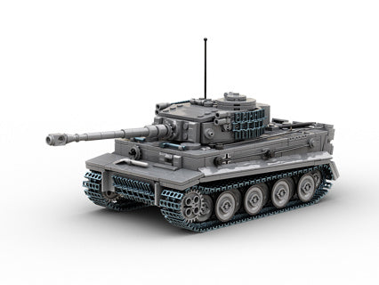 B0181 BUILD ARMY Tiger 1 Grey