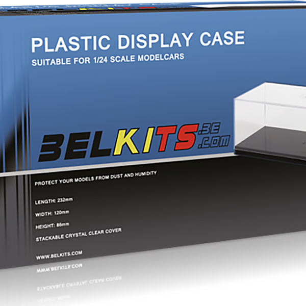 BELAC001 BELKITS 1/24 Plastic Display Case