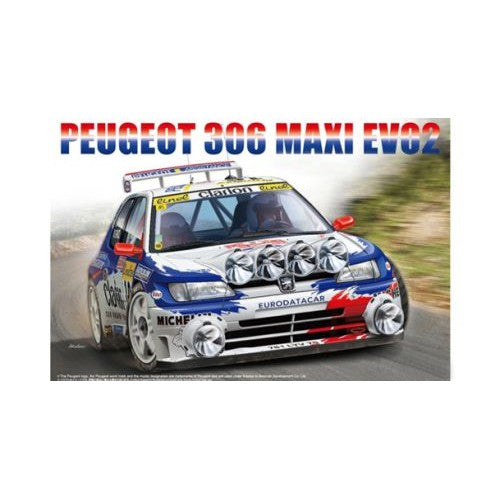 BX24026 BEEMAX 1/24 PEUGEOT 306 MAXI EVO2 1999 MONTECARLO RALLY