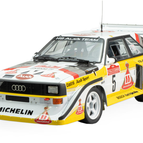 BX24035 Audi Quattro S1 E2 Montecarlo Rally 1986 #2 (rebox BEE-24017)