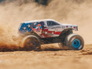 ARA2130FF ARRMA 1/16 FREEDOM FLYER GROM 4X4 RTR Brushed Monster Truck
