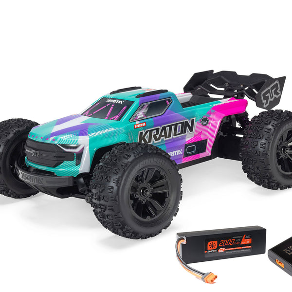 ARRMA 1/16 MINI KRATON 3S DSC 4X4 RTR with Battery / Charger
