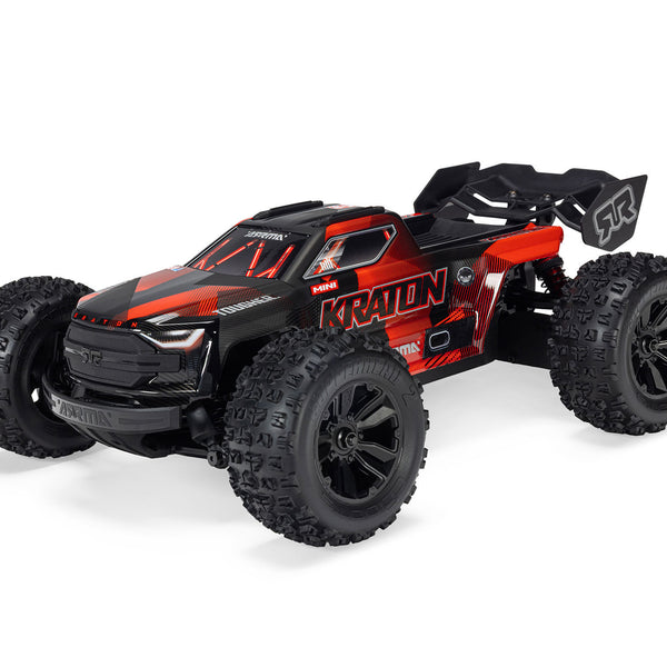 ARA2508T1 ARRMA 1/16 MINI KRATON 3S DSC 4X4 RTR Speed Truck Black/Red