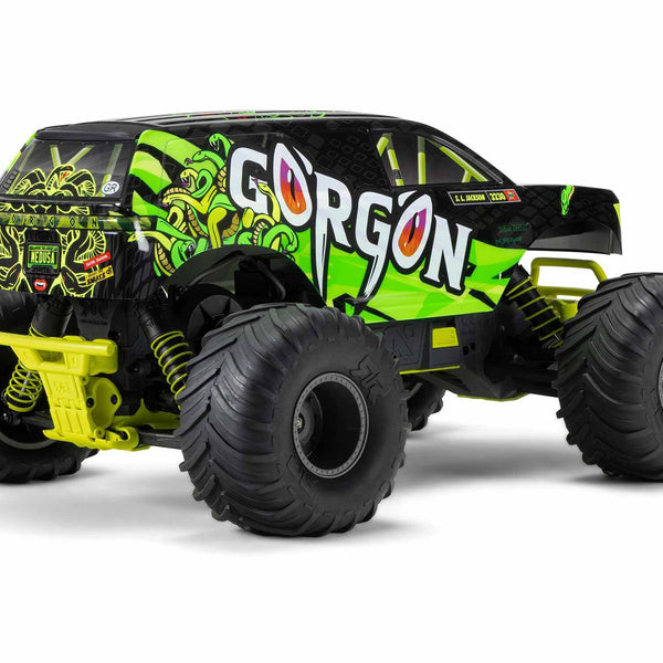 C-ARA3230ST1 ARRMA Gorgon 2wd MT 1/10 RTR Smart w/8.4v Batt/USB Charger Yellow