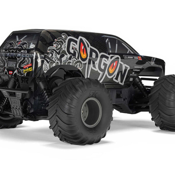 ARA3230ST3 1/10 GORGON MEGA 550 2WD MT with Battery & Charger Gun Metal