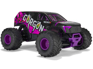 ARA3230ST4 1/10 GORGON MEGA 550 2WD MT with Battery & Charger Purple
