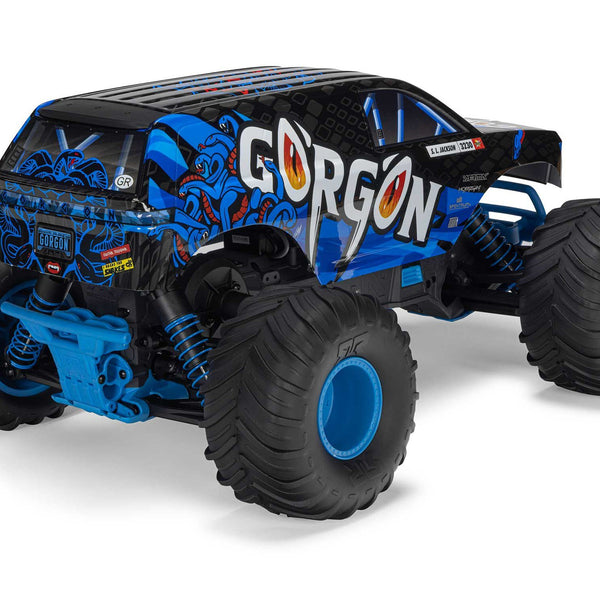 ARA3230ST5 1/10 GORGON MEGA 550 2WD MT with Battery & Charger Blue