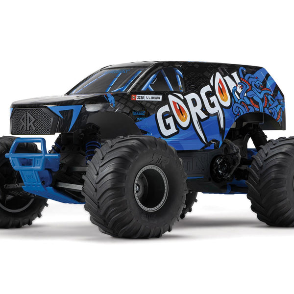 ARA3230T1 1/10 GORGON MEGA 550 2WD MT (no Battery/Charger) Blue