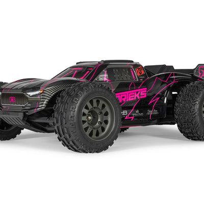 ARA3505T3 ARRMA 1/10 VORTEKS 223S DSC 2WD RTR Brushless Stadium Truck, Pink
