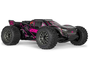 ARA3505T3 ARRMA 1/10 VORTEKS 223S DSC 2WD RTR Brushless Stadium Truck, Pink