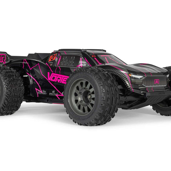 ARA3505T3 ARRMA 1/10 VORTEKS 223S DSC 2WD RTR Brushless Stadium Truck, Pink