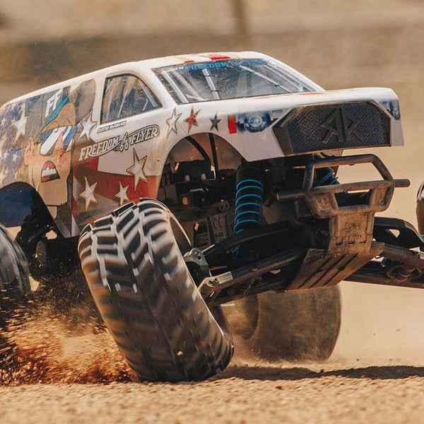 ARA3530SFFT1 ARRMA 1/10 FREEDOM FLYER 223S 2WD RTR Brushless Monster Truck