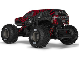 ARA3530T2 ARRMA GORGON 223S 2WD RTR Monster Truck, Red/Black