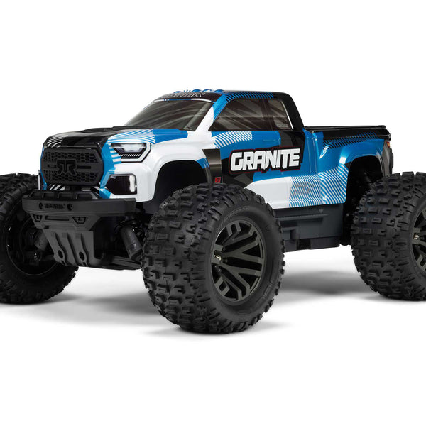 ARA4302V4T1 1/10 GRANITE 223S DSC 4X4 RTR Monster Truck Blue
