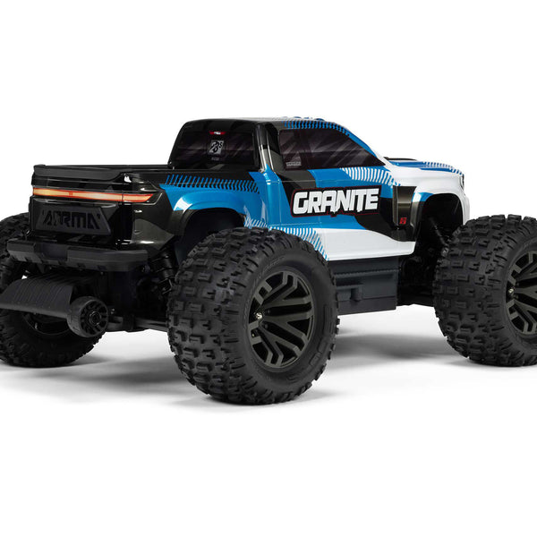 ARA4302V4T1 1/10 GRANITE 223S DSC 4X4 RTR Monster Truck Blue