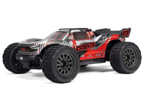 ARA4305V4T1 ARRMA 1/10 VORTEKS 223S BLX 4X4 Stadium Truck RTR with DSC Red