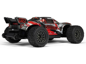 ARA4305V4T1 ARRMA 1/10 VORTEKS 223S BLX 4X4 Stadium Truck RTR with DSC Red
