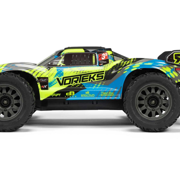 ARA4305V4T2 arrma 1/10 VORTEKS 223S BLX 4X4 Stadium Truck RTR with DSC Teal