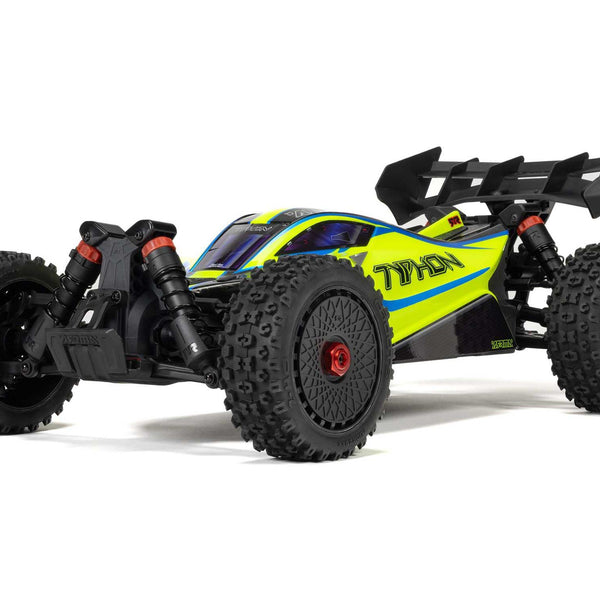 ARA4306V4T2 ARRMA 1/8 TYPHON 223S BLX 4X4 Buggy RTR with DSC Yellow