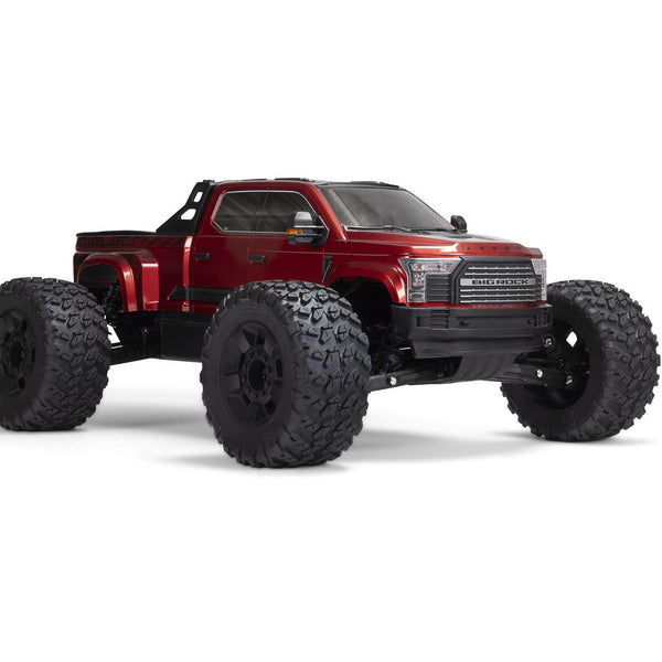 ARA7612T2 ARRMA 1/7 BIG ROCK 6S 4x4 BLX Monster Truck RTR, Red