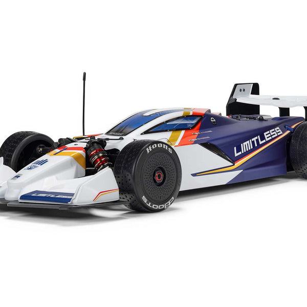 ARA7816T2 ARRMA 1/7 LIMITLESS 120 8S AVC 4X4 RTR Street Speed, White/Blue