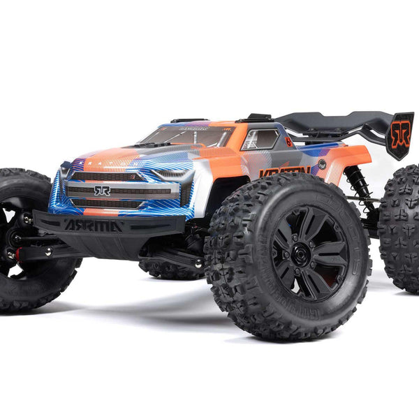 ARA8608V6T1 ARRMA 1/8 KRATON 6S V6 4X4 BLX Speed Monster Truck RTR Orange