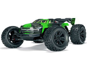 ARA8608V6T3 1/8 KRATON 6S V6 4X4 BLX Speed Monster Truck RTR Green/Black