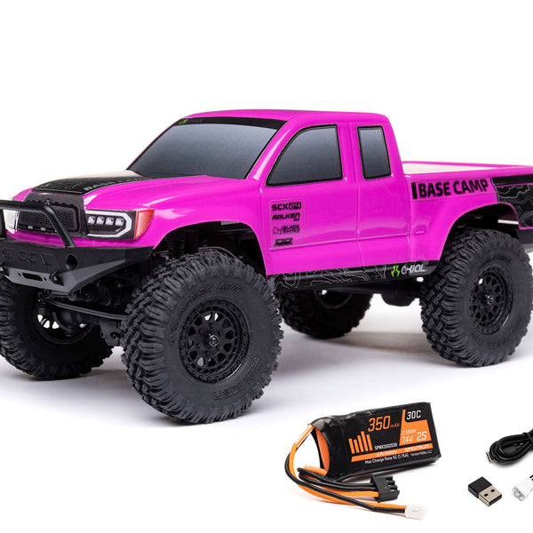 1/24 SCX24 Base Camp 4WD Rock Crawler RTR