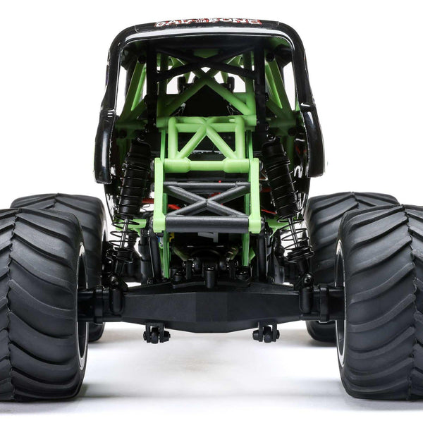 LOS01026T1 LOSI 1/18 Mini LMT 4X4 Brushed Monster Truck RTR, Grave Digger