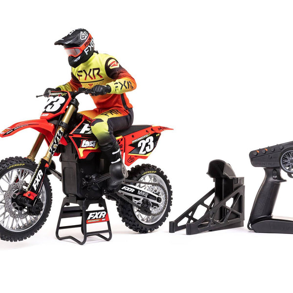LOS06000T1 LOSI 1/4 Promoto-MX Motorcycle RTR, FXR (red)