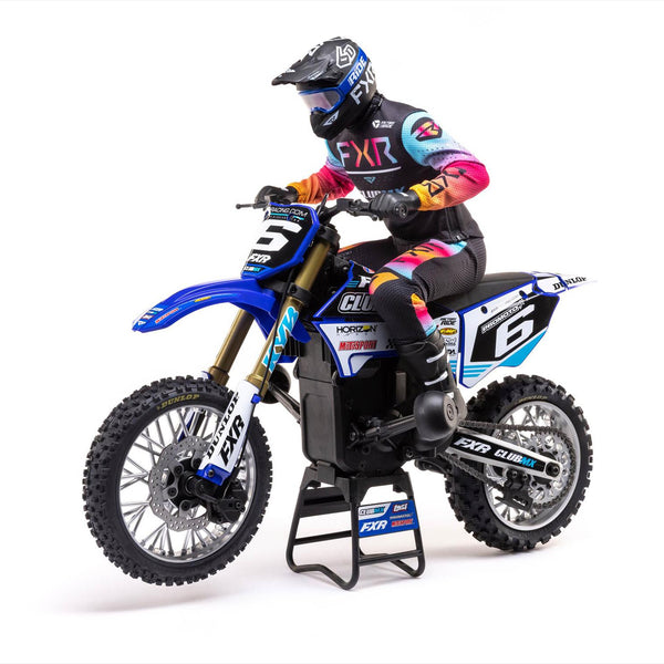 LOS06000T2 LOSI 1/4 Promoto-MX Motorcycle RTR, Club MX (blue)