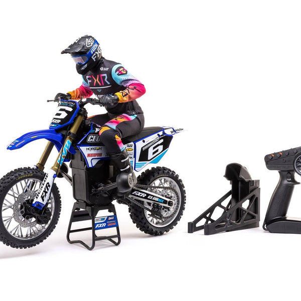 LOS06000T2 LOSI 1/4 Promoto-MX Motorcycle RTR, Club MX (blue)