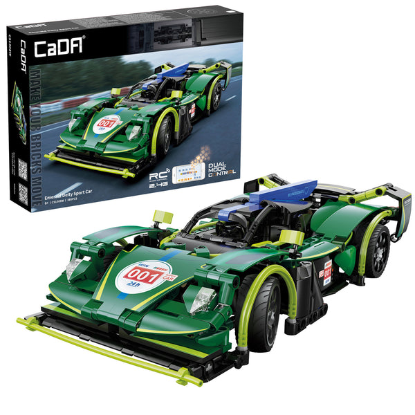 C51308W Emerald Deity Sports Car - 388 pc