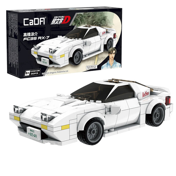 C55012W Initial D 1:24 Mazda FC3S RX-7 Car - 282 pcs