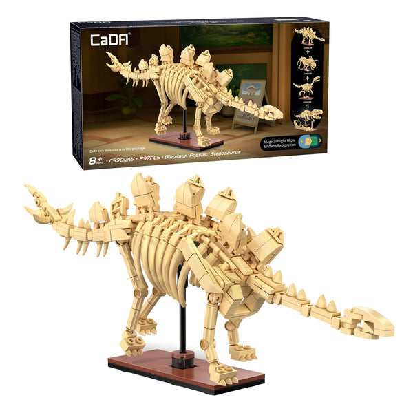 C59012W Dinosaur Fossils: Stegosaurus - 297 pcs