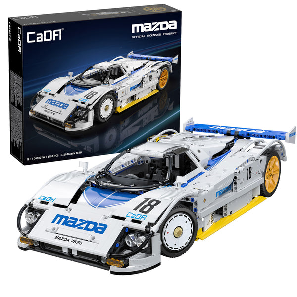 C63007W 1:10 Mazda 787B Race Car - 1797 pcs