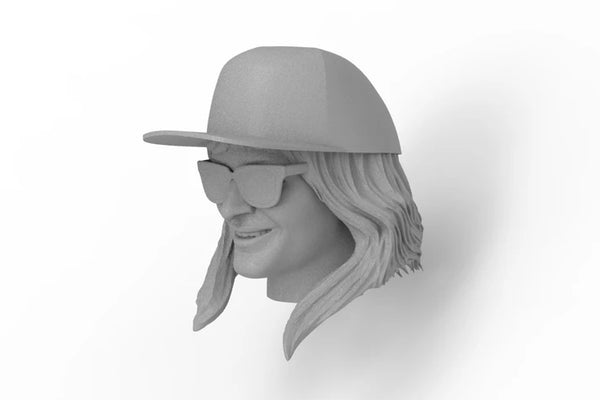 Knight Customs CJ-7 driver head - Hayley with cap