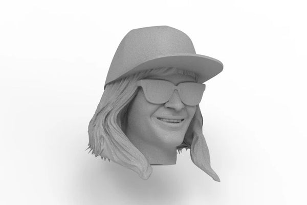 Knight Customs CJ-7 driver head - Hayley with cap