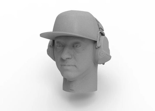 Knight Customs CJ-7 driver head - Reef with cap & headphones