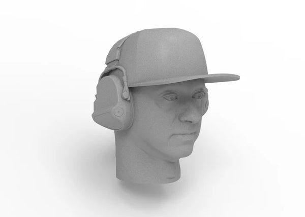 Knight Customs CJ-7 driver head - Reef with cap & headphones