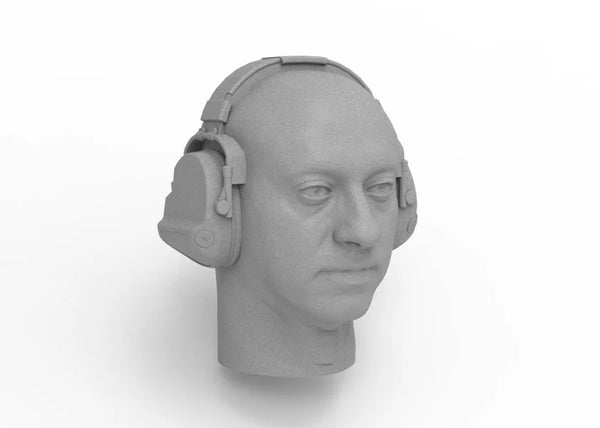 Knight Customs CJ-7 driver head - Reef with headphones