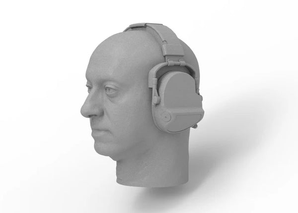 Knight Customs CJ-7 driver head - Reef with headphones