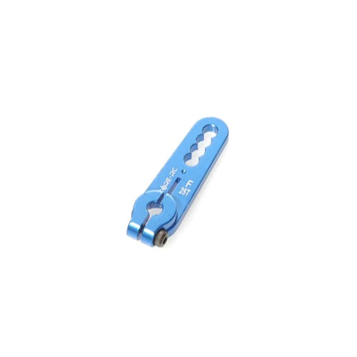 CR112 CORE RC ALLOY SERVO ARM; FUTABA BLUE